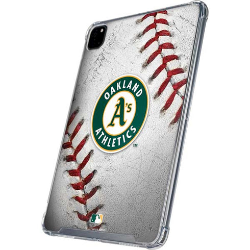 MLB Oakland Athletics Game Ball iPad Pro 12.9in (2020) Clear Case