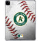 MLB Oakland Athletics Game Ball iPad Pro 12.9in (2020) Clear Case