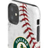MLB Oakland Athletics Game Ball iPhone 11 Impact Case