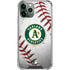 MLB Oakland Athletics Game Ball iPhone 11 Pro Max Clear Case