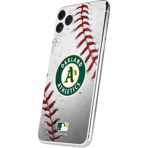 MLB Oakland Athletics Game Ball iPhone 11 Pro Max Skin