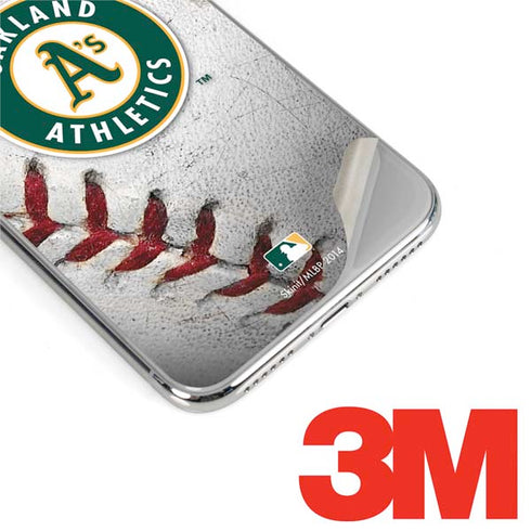 MLB Oakland Athletics Game Ball iPhone 11 Pro Skin