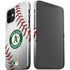 MLB Oakland Athletics Game Ball iPhone 12 Mini Lite Case