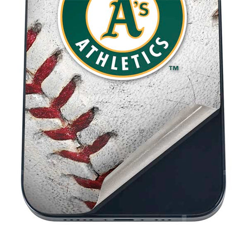 MLB Oakland Athletics Game Ball iPhone 12 Mini Skin