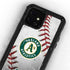 MLB Oakland Athletics Game Ball iPhone 12 Mini Waterproof Case