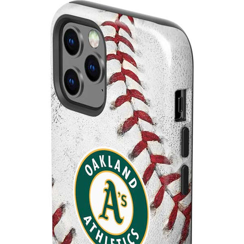 MLB Oakland Athletics Game Ball iPhone 12 Pro Max Impact Case