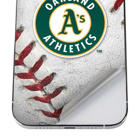 MLB Oakland Athletics Game Ball iPhone 12 Pro Max Skin
