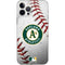 MLB Oakland Athletics Game Ball iPhone 12 Pro Skin