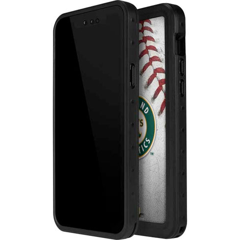 MLB Oakland Athletics Game Ball iPhone 12 Pro Waterproof Case