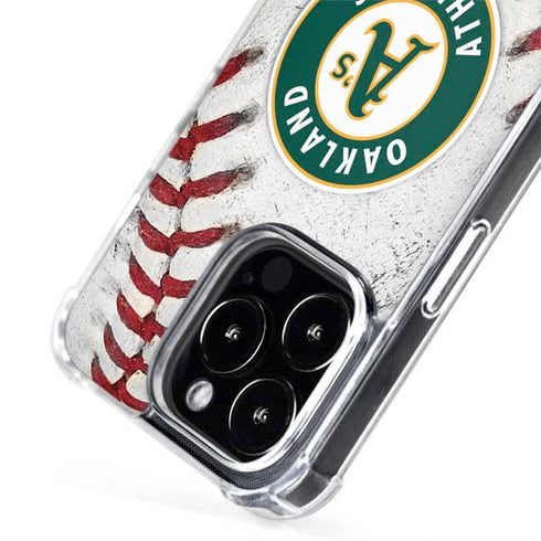 MLB Oakland Athletics Game Ball iPhone 13 Pro MagSafe Case