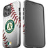 MLB Oakland Athletics Game Ball iPhone 13 Pro Max Impact Case