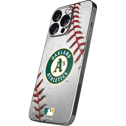 MLB Oakland Athletics Game Ball iPhone 13 Pro Skin
