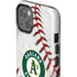 MLB Oakland Athletics Game Ball iPhone 15 Plus Impact Case