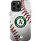 MLB Oakland Athletics Game Ball iPhone 15 Pro Max Impact Case
