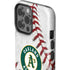 MLB Oakland Athletics Game Ball iPhone 15 Pro Max Impact Case