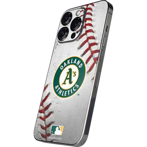 MLB Oakland Athletics Game Ball iPhone 14 Pro Max Skin