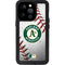 MLB Oakland Athletics Game Ball iPhone 14 Pro Waterproof Case
