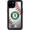 MLB Oakland Athletics Game Ball iPhone 15 Plus Waterproof Case