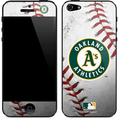 MLB Oakland Athletics Game Ball iPhone 5/5s/5SE Skin