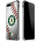 MLB Oakland Athletics Game Ball iPhone 7/8 Plus Clear Case