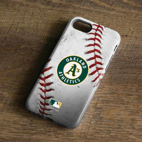 MLB Oakland Athletics Game Ball iPhone 8 Pro Case