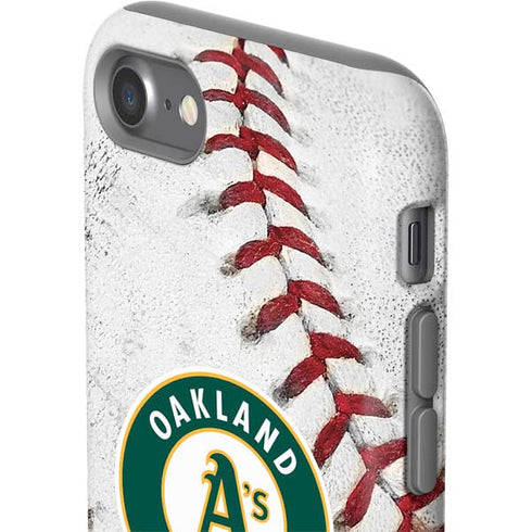 MLB Oakland Athletics Game Ball iPhone SE (2nd & 3rd Gen) Pro Case