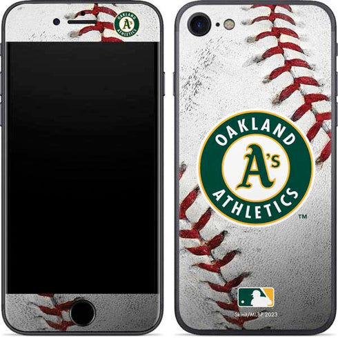 MLB Oakland Athletics Game Ball iPhone SE (2nd & 3rd Gen) Skin