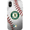 MLB Oakland Athletics Game Ball iPhone X Pro Case
