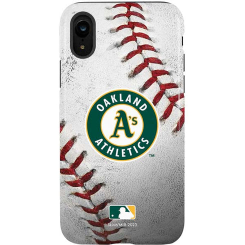 MLB Oakland Athletics Game Ball iPhone XR Pro Case