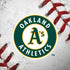MLB Oakland Athletics Game Ball iPhone XR Skin