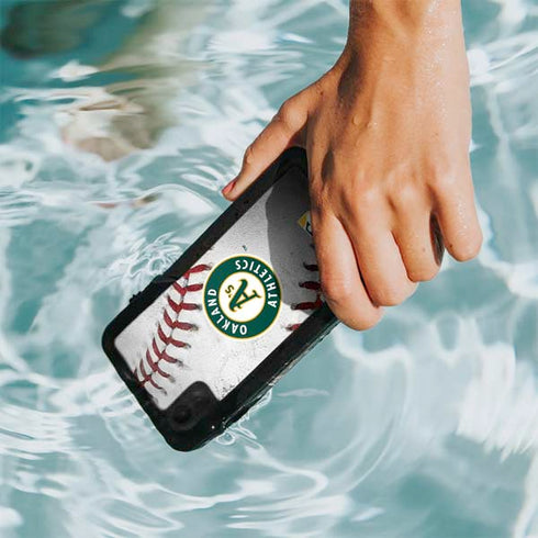 MLB Oakland Athletics Game Ball iPhone XR Waterproof Case