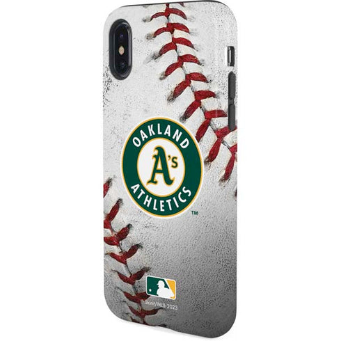 MLB Oakland Athletics Game Ball iPhone XS Pro Case