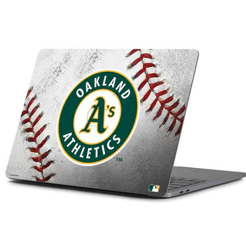 MLB Oakland Athletics Game Ball Apple MacBook Pro 13-inch Skin