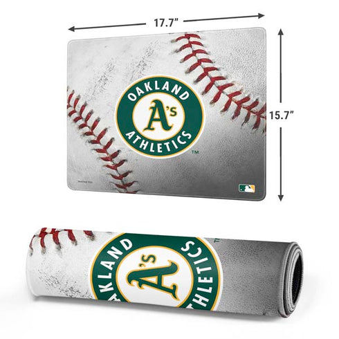 MLB Oakland Athletics Game Ball Gaming Mouse Pad