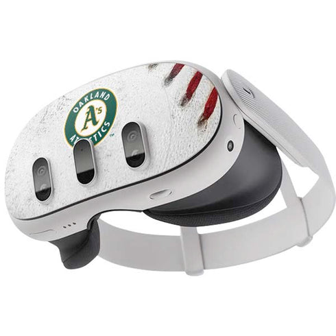 MLB Oakland Athletics Game Ball Meta Quest 3 Skin