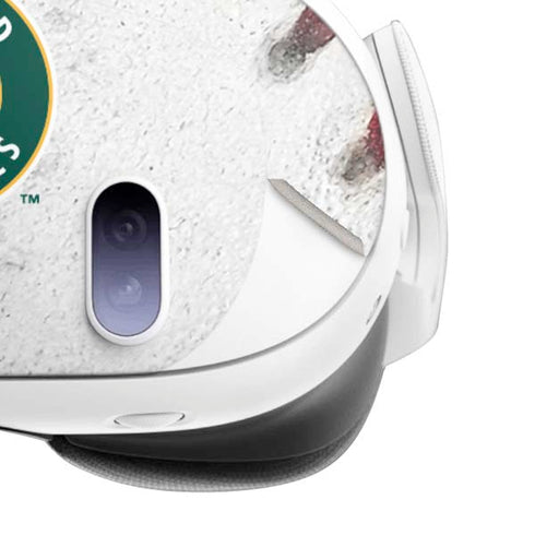 MLB Oakland Athletics Game Ball Meta Quest 3 Skin