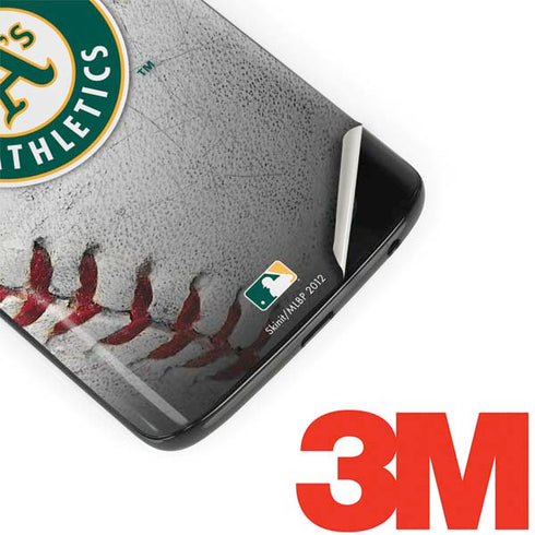 MLB Oakland Athletics Game Ball Moto G6 Skin