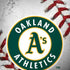 MLB Oakland Athletics Game Ball Moto G6 Skin