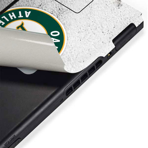 MLB Oakland Athletics Game Ball Nintendo Switch Bundle Skin