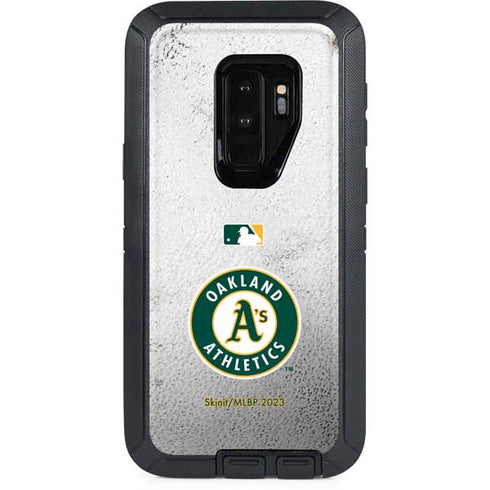 MLB Oakland Athletics Game Ball Otterbox Defender Galaxy Skin