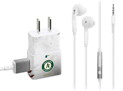 MLB Oakland Athletics Game Ball Phone Charger Skin