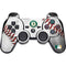 MLB Oakland Athletics Game Ball PS3 Dual Shock wireless controller Skin