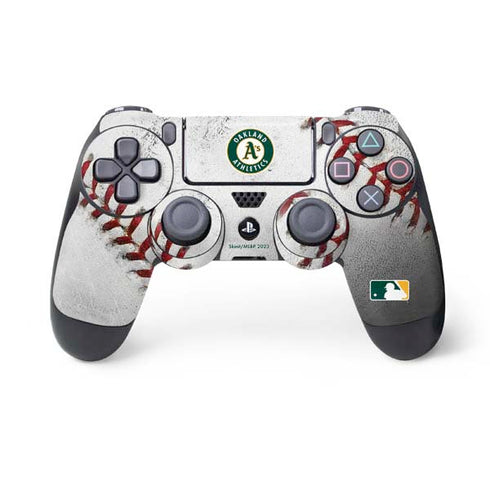 MLB Oakland Athletics Game Ball PS4 Controller Skin