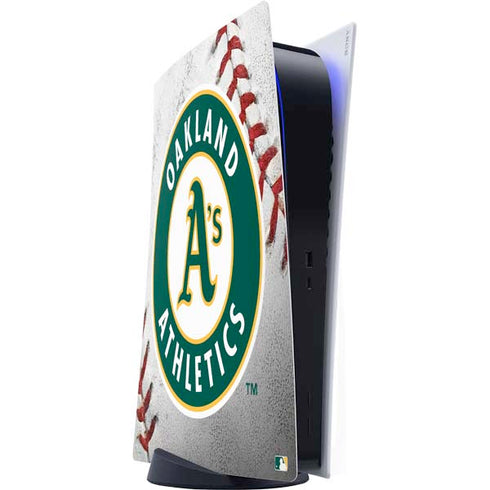 MLB Oakland Athletics Game Ball PS5 Digital Edition Console Skin