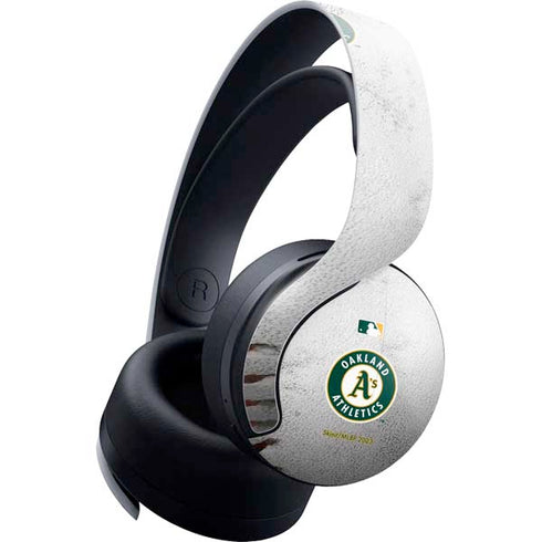 MLB Oakland Athletics Game Ball PULSE 3D Wireless Headset for PS5 Skin
