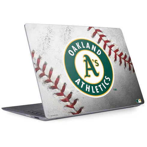 MLB Oakland Athletics Game Ball Surface Laptop 2 Skin