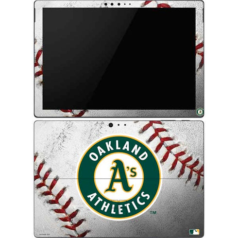 MLB Oakland Athletics Game Ball Surface Pro 6 Skin