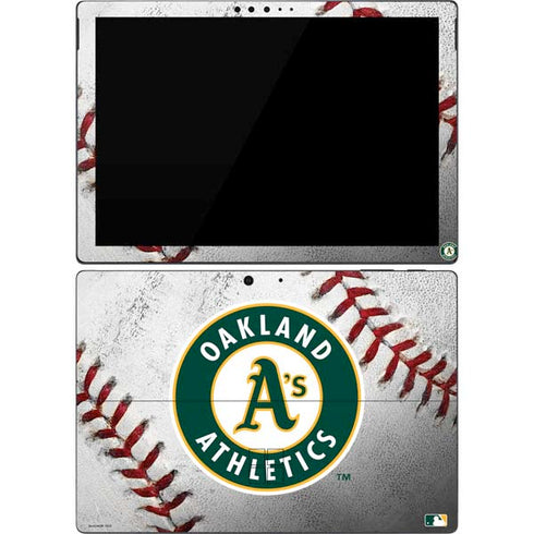 MLB Oakland Athletics Game Ball Surface Pro 7 Skin