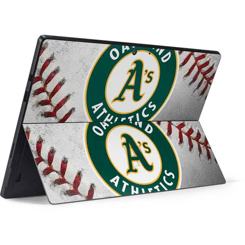 MLB Oakland Athletics Game Ball Surface Pro 7 Skin