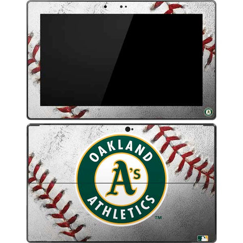 MLB Oakland Athletics Game Ball Surface Pro Tablet Skin